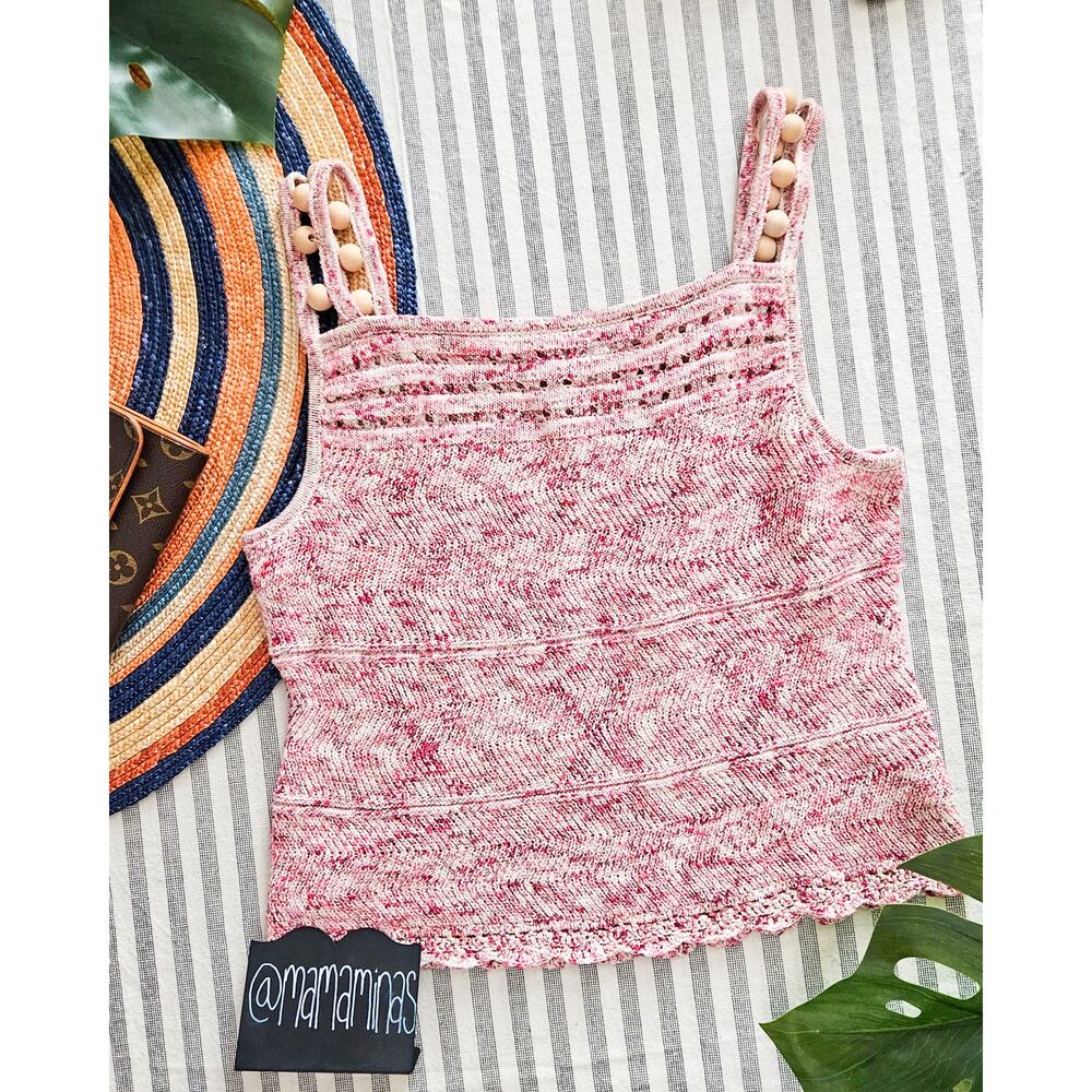 Sam Edelman Crochet Tank Top